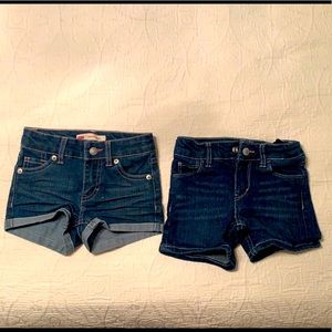 Girl’s Levi shorts bundle NWOT